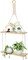 Beige Macrame Wall Hanging Shelf – 2-Tier Boho Floating Shelves with Cotton Rope, Perfect for Plants, Photos, Tissues, Towels, and Rustic Home Décor in the Living Room, Bedroom, Bathroom, or Hallway.
